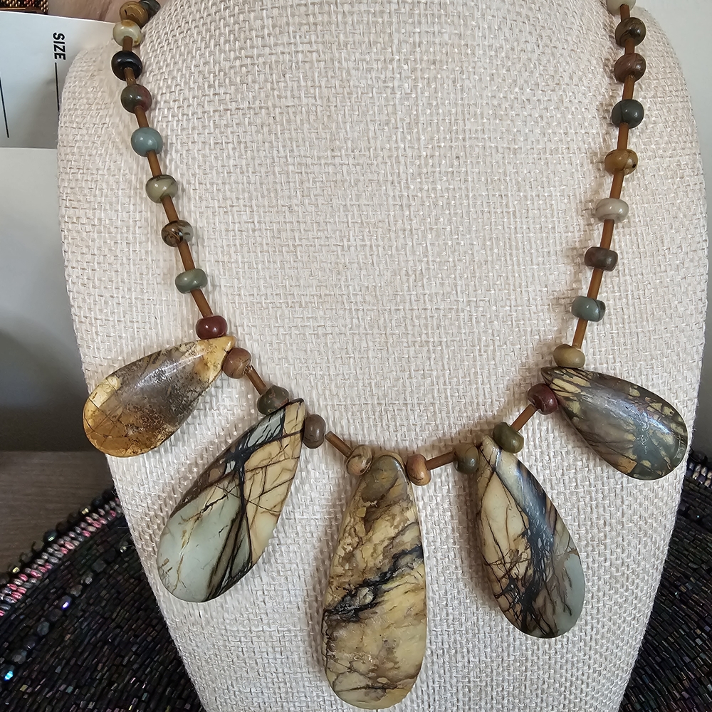 Artisan Earthy Tone Necklace